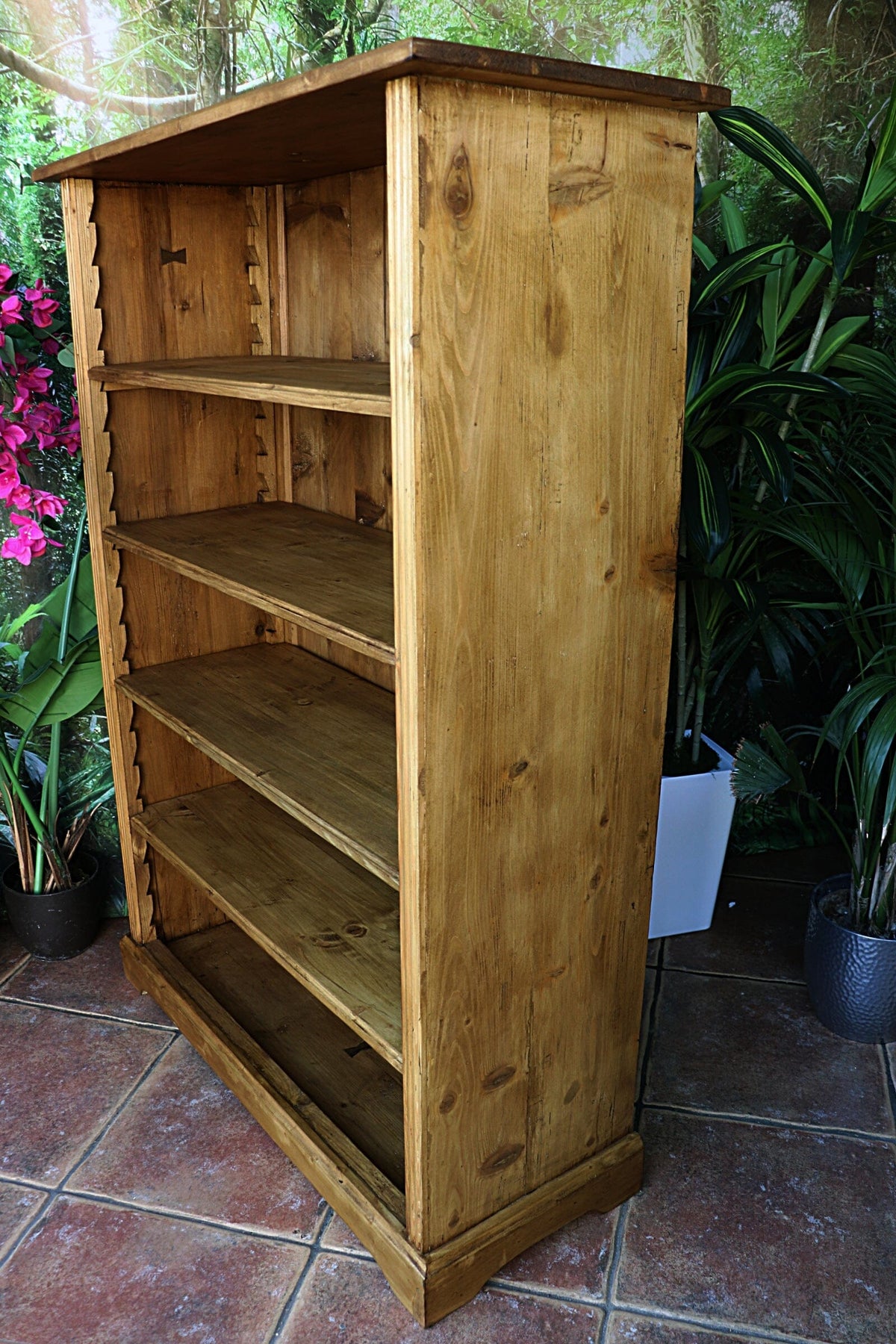 π WOW! Old Pine Adjustable Shelves/ Bookshelf/ Office Storage π