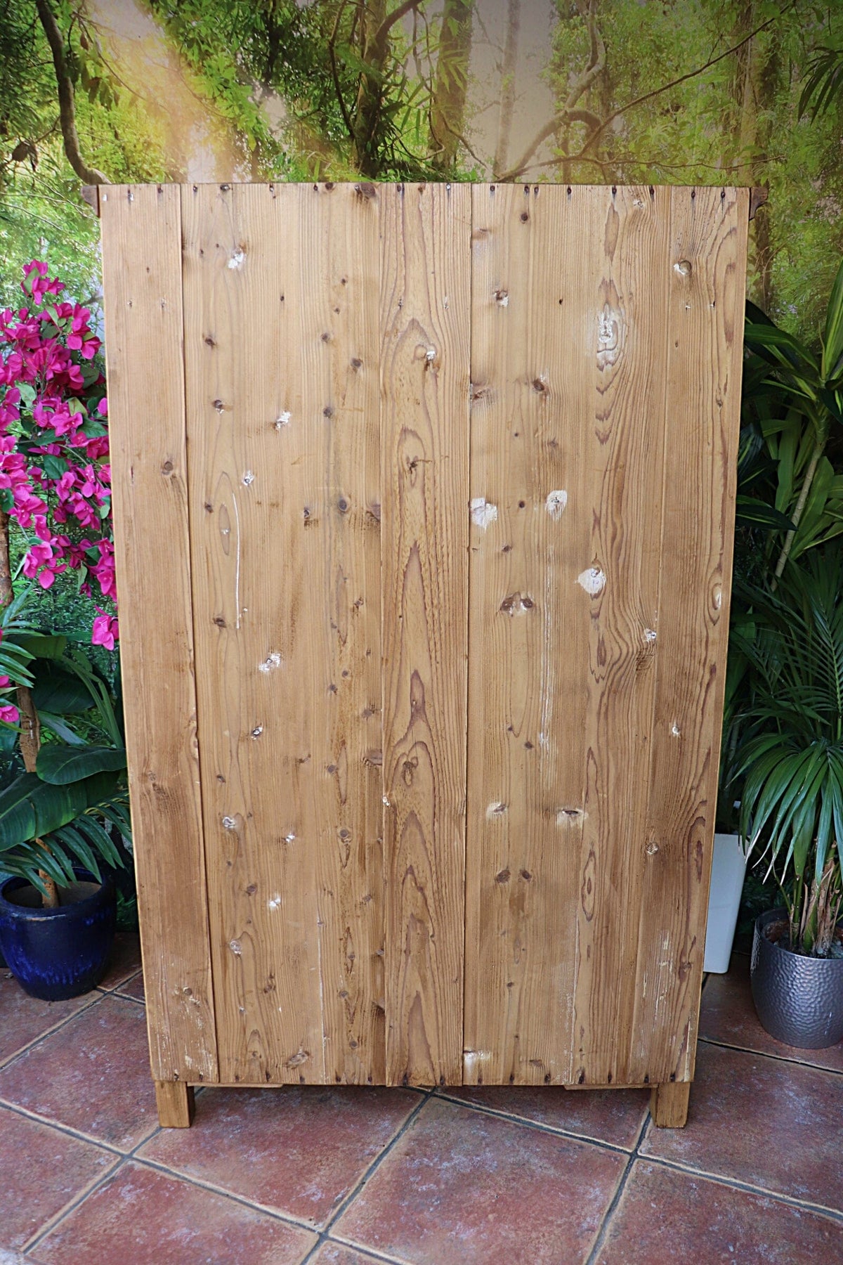 🤩 Lovely! Old Pine Wardrobe/ 'Housekeepers' Cupboard-Linen/ Larder/ Food 🤩