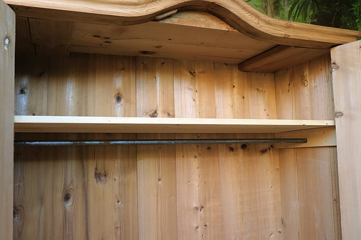 π Gorgeous! Old Pine Wardrobe/ Cupboard-Linen/ Larder/ Food/ Home Office π