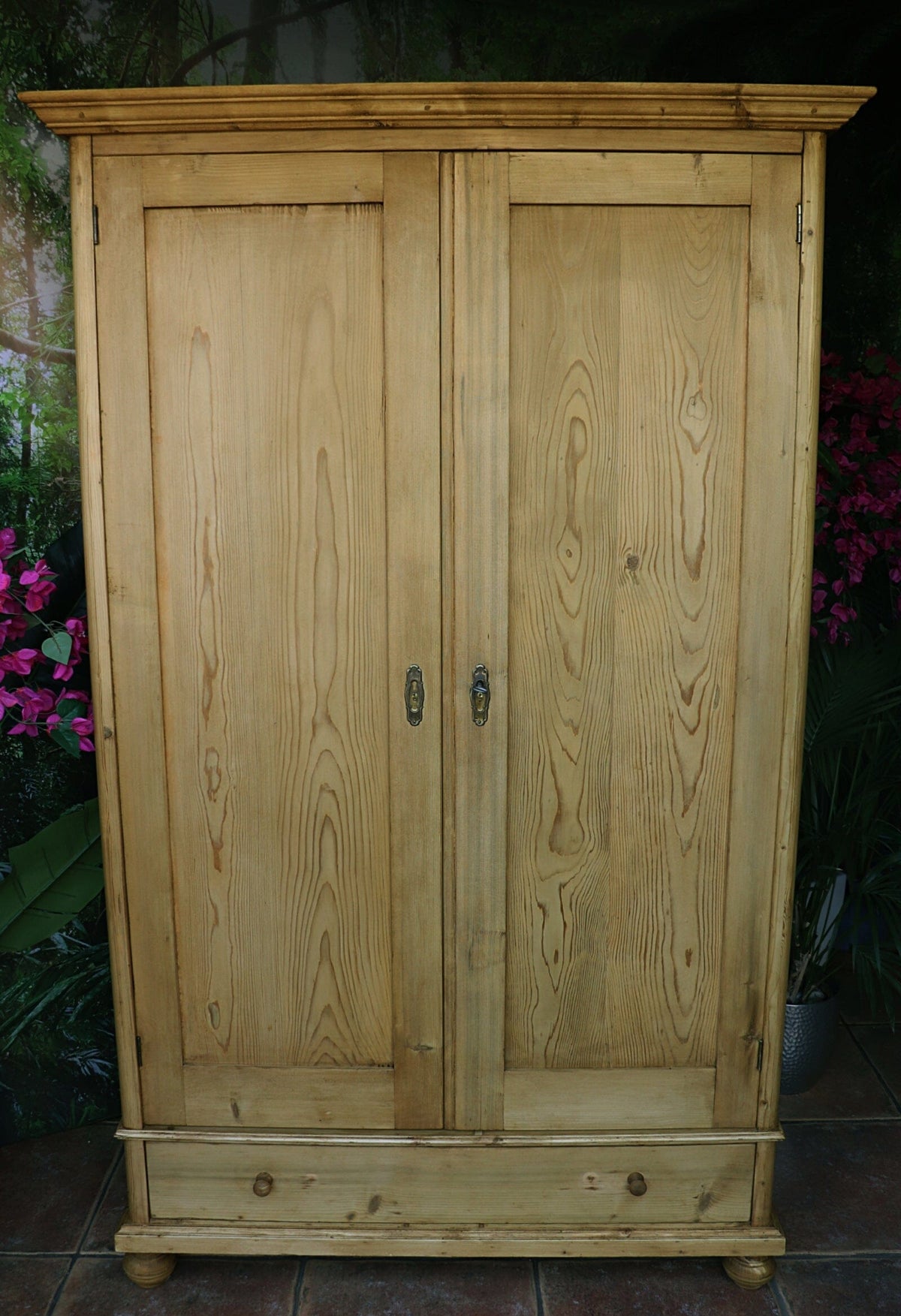 💕 Fabulous! Old Pine Double Knock Down/ Sectional Wardrobe - Rail Options 💕