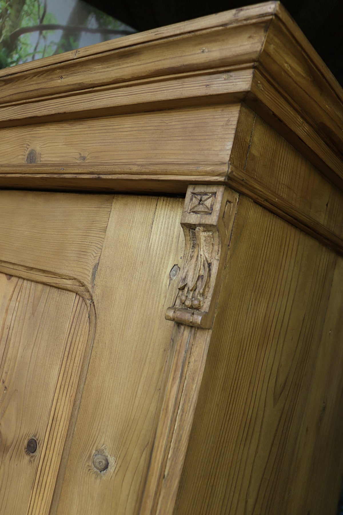 😍 Fantastic! Old Antique Pine Cupboard/ Wardrobe-Linen/ Larder/ Food/ Office 😍