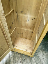 😍 WOW! OLD PINE TALL CABINET/ CUPBOARD/ WARDROBE 😍 - oldpineshop.co.uk