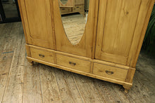 🥰 Stunning Old Pine Triple 'Knock Down' Combination Wardrobe ❤️ - oldpineshop.co.uk