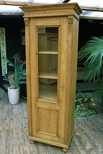 ❤️ Beautiful Old Pine Victorian Glazed Cupboard/ Display Cabinet ❤️ - oldpineshop.co.uk