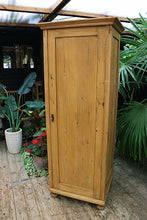 ❤️ Nice Chunky Old Pine Tall Cabinet Linen/Larder/Cupboard/Wardrobe 😍 - oldpineshop.co.uk