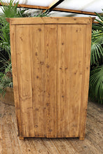 🤩 Old Victorian 1 Door Pine Cupboard - Linen/Larder/Food/Wardrobe 💕 - oldpineshop.co.uk