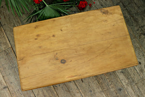 ❤️ Lovely Old Victorian Pine Blanket Box/Chest/Trunk/Coffee Table & Key ❤️ - oldpineshop.co.uk