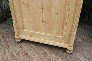 ❤️ Lovely Quality Old Pine Cupboard/Shelves-Larder/ Linen/ Wardrobe ❤️ - oldpineshop.co.uk