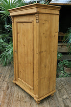 😍 Fabulous Old Pine 1 Door Cupboard - Larder/ Linen/ Wardrobe 😍 - oldpineshop.co.uk