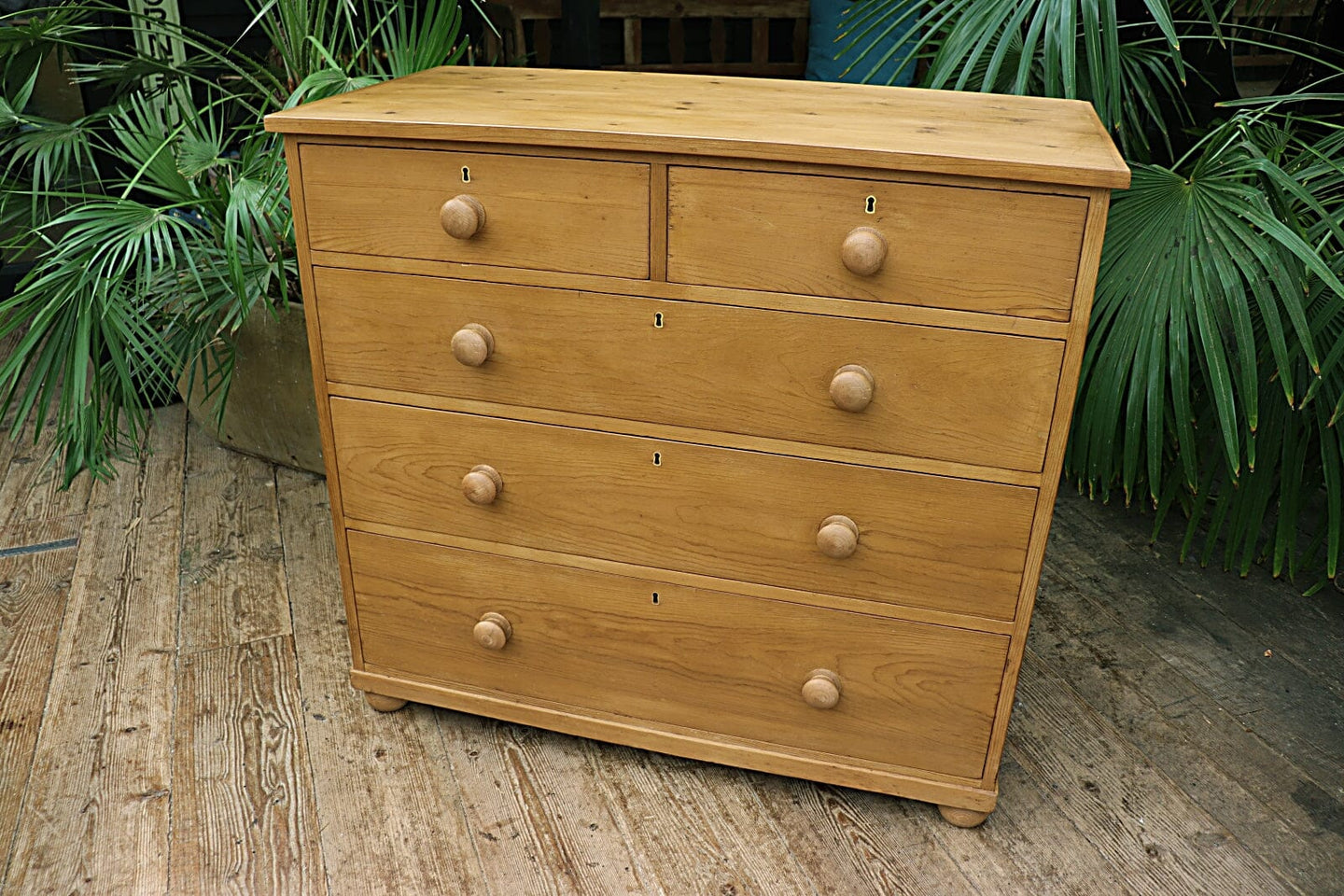 ❤️ Beautiful & Large Old Victorian Pine Chest Of Drawers/ Sideboard ❤️ - oldpineshop.co.uk