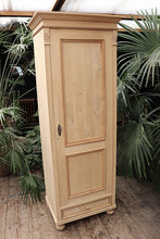 😍 Antique/ Old Style Pine Tall/ Slim Cupboard/ Small Wardrobe. 1 of a Pair! - oldpineshop.co.uk