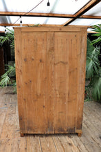 💖 WOW! Old Antique Victorian Pine Glazed Display Cupboard/ Cabinet 💖 - oldpineshop.co.uk