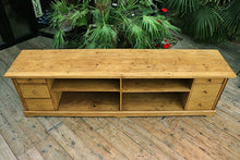 💖 OMG! Huge! Old Pine (2.6m) Low Sideboard/ Base/ TV Stand/ Counter/ Room Divider 🥳 - oldpineshop.co.uk