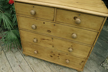 ❤️ Fabulous & Quality Old Victorian Pine Chest Of Drawers/ Sideboard ❤️ - oldpineshop.co.uk