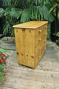 ❤️ Fabulous & Quality Old Victorian Pine Chest Of Drawers/ Sideboard ❤️ - oldpineshop.co.uk