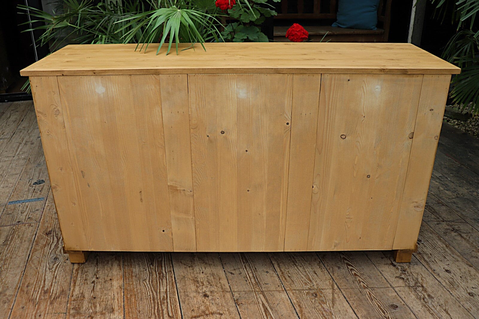 Handmade Pine Shaker Style Kitchen Dresser Base Sideboard TV Stand