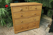 ❤️ Big!! Quality Old Victorian Pine Chest Of Drawers/ Sideboard ❤️ - oldpineshop.co.uk