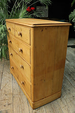 ❤️ Big!! Quality Old Victorian Pine Chest Of Drawers/ Sideboard ❤️ - oldpineshop.co.uk