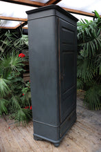 💖 Fabulous Old Georgian Pine/Grey Painted Hanging Cupboard/ Drawers - oldpineshop.co.uk