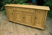 ❤️ Beautiful! Big! 1.84m Old Pine Dresser Base/ Sideboard/ TV Stand ❤️ - oldpineshop.co.uk