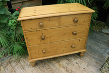 💖 WOW! Lovely Old Victorian Pine Chest Drawers/ Sideboard/ TV Stand 💖 - oldpineshop.co.uk