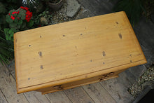 💖 WOW! Lovely Old Victorian Pine Chest Drawers/ Sideboard/ TV Stand 💖 - oldpineshop.co.uk