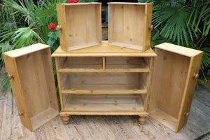 💖 WOW! Lovely Old Victorian Pine Chest Drawers/ Sideboard/ TV Stand 💖 - oldpineshop.co.uk