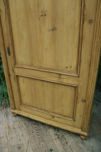 😍 Old Pine 1 Door 'Housekeepers' Cupboard-Linen/ Larder/ Food/ Wardrobe 😍 - oldpineshop.co.uk