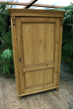 😍 Old Pine 1 Door 'Housekeepers' Cupboard-Linen/ Larder/ Food/ Wardrobe 😍 - oldpineshop.co.uk