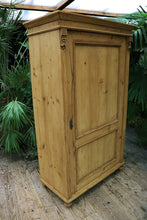 😍 Old Pine 1 Door 'Housekeepers' Cupboard-Linen/ Larder/ Food/ Wardrobe 😍 - oldpineshop.co.uk