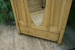 💕 Old Pine Adjustable Shelved Cupboard-Linen Press/ Wardrobe 💕 - oldpineshop.co.uk