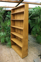 💖 Old Victorian Pine Waterfall Bookshelves - Kitchen/Shop Display Stand 💖 - oldpineshop.co.uk