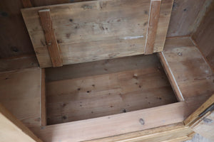 💕 WOW! Big Old Georgian Pine Cupboard-Linen/Larder/Food/Wardrobe 💕 - oldpineshop.co.uk