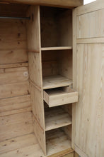 💕 Fantastic! Big Old Pine Combination Wardrobe/ Linen/ Larder/ Kitchen Cupboard 💕 - oldpineshop.co.uk