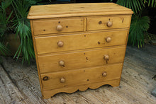 ❤️ Large & Quality Old Victorian Pine Chest Drawers/ Sideboard ❤️ - oldpineshop.co.uk