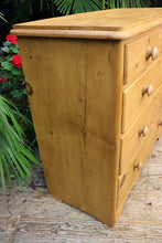 ❤️ Large & Quality Old Victorian Pine Chest Drawers/ Sideboard ❤️ - oldpineshop.co.uk