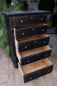 💖 WOW! Large & Rare Old Victorian Pine Chest Drawers/ Tall Boy 💖 - oldpineshop.co.uk