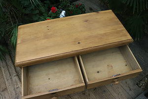 💕 Large, Rustic Old Victorian Pine Chest Drawers/ Sideboard 💕