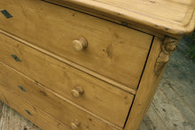 😍 OMG! Huge! Quality Old 19thC Victorian Pine Chest Of Drawers/ Sideboard  😍