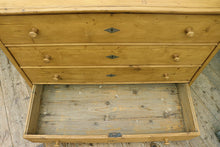 😍 OMG! Huge! Quality Old 19thC Victorian Pine Chest Of Drawers/ Sideboard  😍