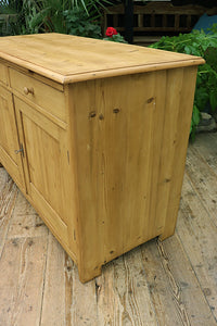 💖 Beautiful! Big! Old Pine Dresser Base/ Sideboard/ TV Stand 💖