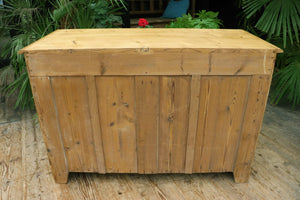 💖 Beautiful! Big! Old Pine Dresser Base/ Sideboard/ TV Stand 💖