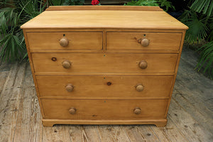 🥰 Fab, Chunky & Quality Old Victorian Pine Chest Drawers/Sideboard 🥰 - oldpineshop.co.uk