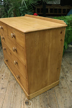 🥰 Fab, Chunky & Quality Old Victorian Pine Chest Drawers/Sideboard 🥰 - oldpineshop.co.uk