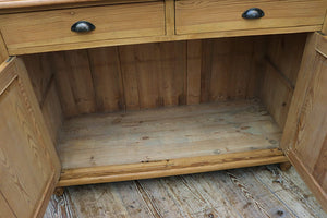 ❤️ Exceptional! Large Old Pine Dresser Base/ Sideboard/ TV Stand ❤️ - oldpineshop.co.uk