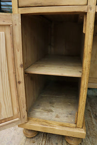 😍 Exceptional! Large Old Pine Writing/ Office/ Computer Desk 😍 - oldpineshop.co.uk