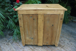 💖 Rustic & Cute Old Pine Dresser Base/ Sideboard/ TV Stand 💖 - oldpineshop.co.uk