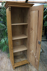 😍 Lovely! Old Pine Cupboard-Linen/Larder/Housekeepers/Wardrobe 😍 - oldpineshop.co.uk