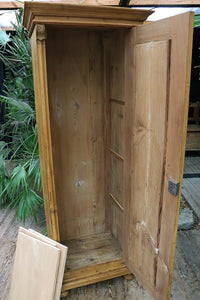 😍 Lovely! Old Pine Cupboard-Linen/Larder/Housekeepers/Wardrobe 😍 - oldpineshop.co.uk