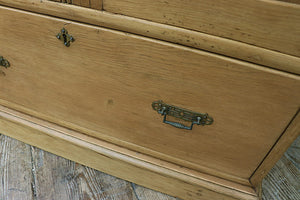 🤩 Super Tall! Old Antique Victorian Pine Shelved Cupboard/ Wardrobe 🤩 - oldpineshop.co.uk